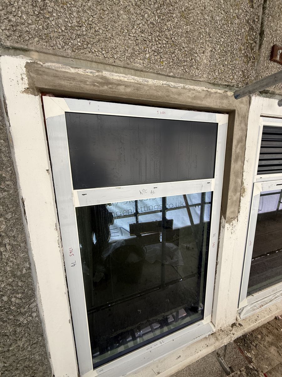 Concrete repair, office to residential conversion